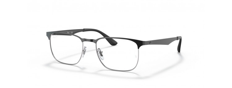 Ray-Ban RX6363 2861 - Noir sur argent...