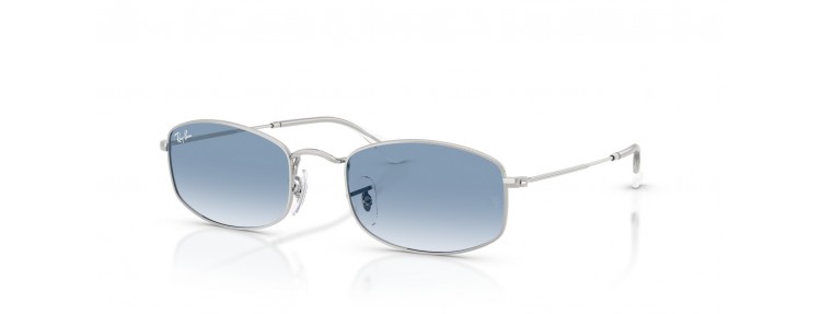 Ray-Ban RB3832 003/3F - Argent / Bleu...