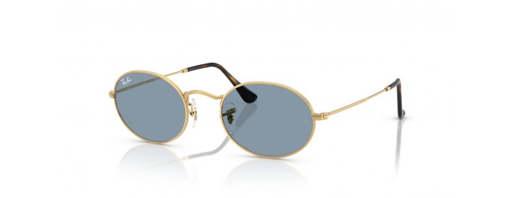 Ray-Ban RB3547 001/56 Oval - Doré...