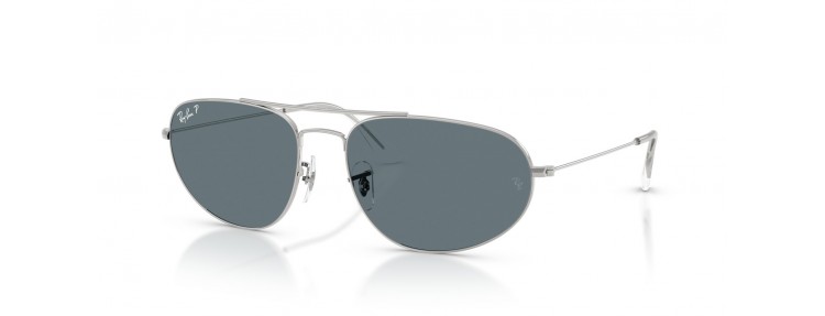 Ray-Ban RB3945 003/3R - Argent / Bleu...