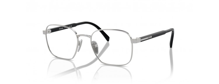 Prada PR A55V 1BC1O1 - Argent - 53 mm