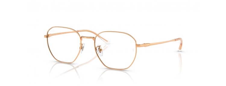 Ray-Ban RX8777D 1248 - Or rose - 53 mm