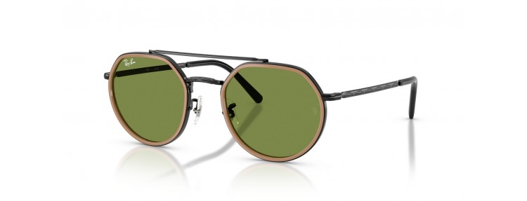 Ray-Ban RB3765 92794E - Noir / Vert -...