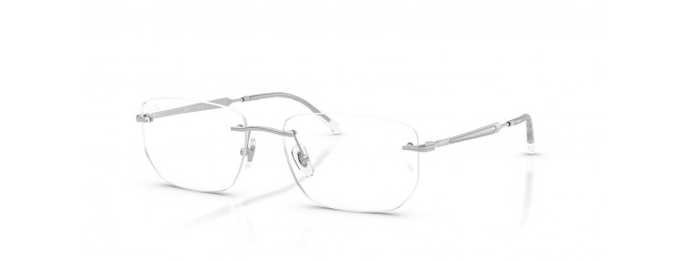 Ray-Ban RX3768V 2501 - Argent - 54 /...