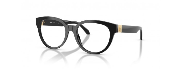 Versace VE3384 GB1 - Noir - 51 / 53 mm