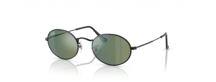Ray-Ban RB3547N 002/68 Oval - Noir /...