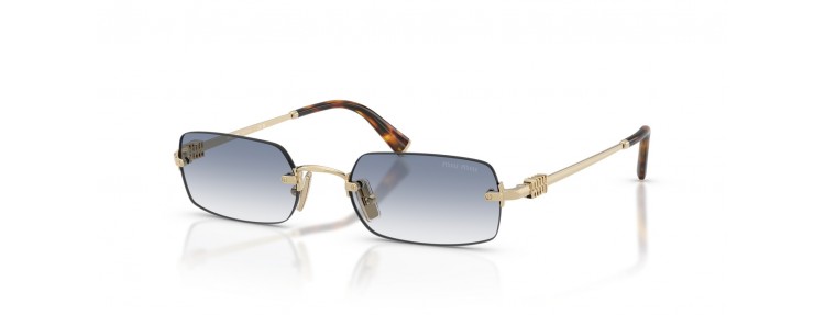 Miu Miu MU B50S ZVN80O - Or pâle /...