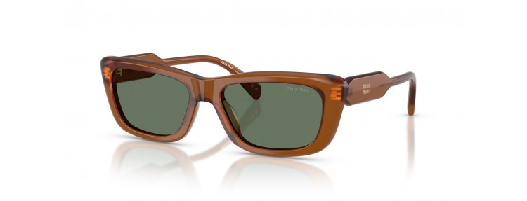 Miu Miu MU B12S 22I70L - Ambre / Vert...