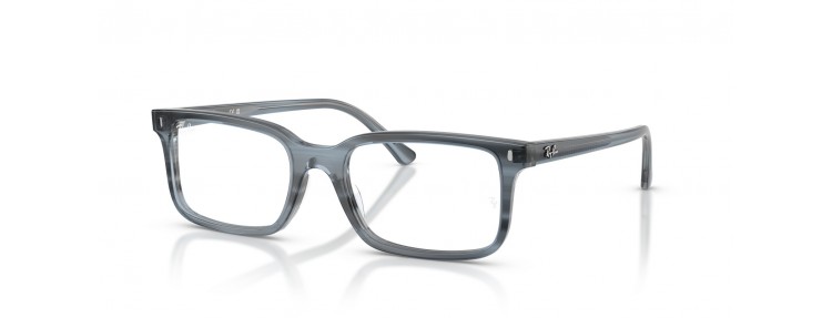 Ray-Ban RX5445 8456 - Rayé bleu - 52...