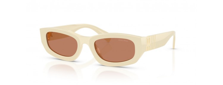 Miu Miu MU B04S 21D90Q - Blanc-lait /...