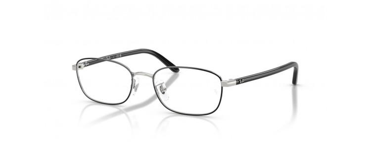 Ray-Ban RX6551D 2861 - Noir & argent...