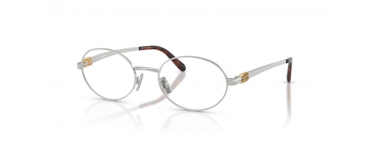 Miu Miu MU 50ZV 1BC1O1 - Argent - 50...