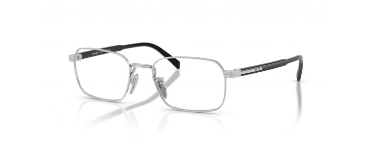 Prada PR C50VD 1BC1O1 - Argent - 55 mm