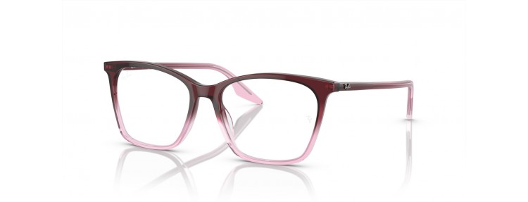 Ray-Ban RX5422 8311 - Rouge et rose -...