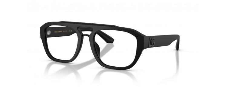Dolce&Gabbana DG3415 2525 - Noir mat...