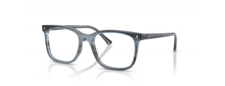 Ray-Ban RX5446 8456 - Rayé bleu - 51...