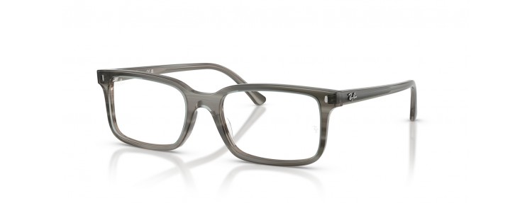 Ray-Ban RX5445 8453 - Rayé gris - 52...