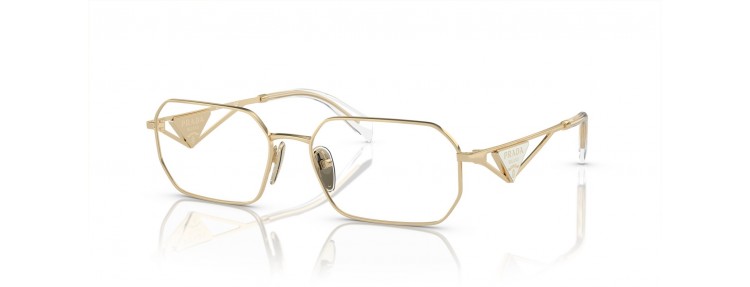 Prada PR A53V ZVN1O1 - Or pâle - 56 mm