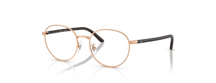 Ray-Ban RX6538D 3094 - Or rose - 53 mm