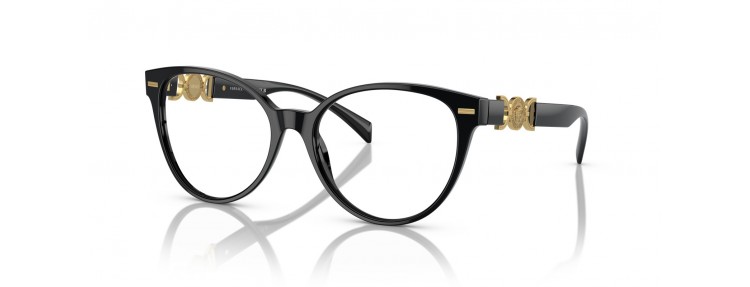 Versace VE3334 GB1 - Noir - 53 / 55 mm