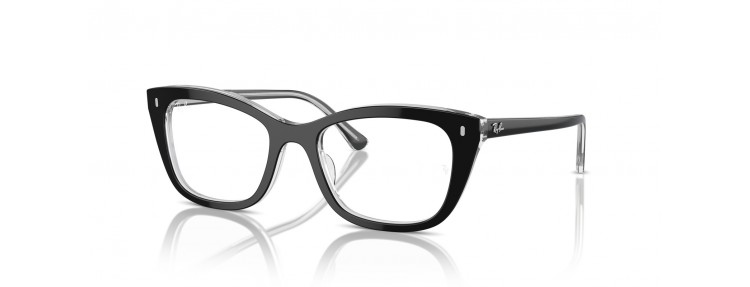 Ray-Ban RX5433 2034 - Noir sur...