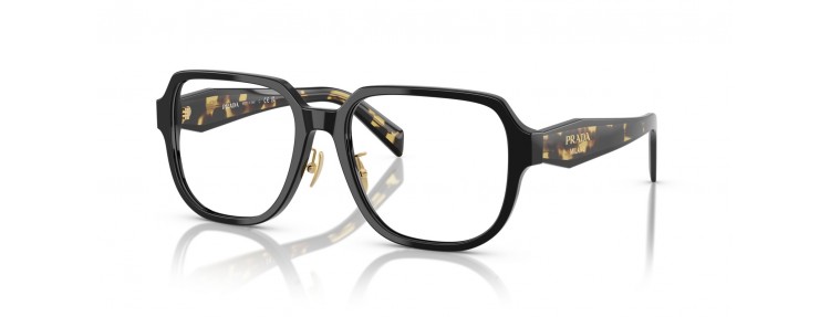 Prada PR B07VD 3891O1 - Noir/ écaille...