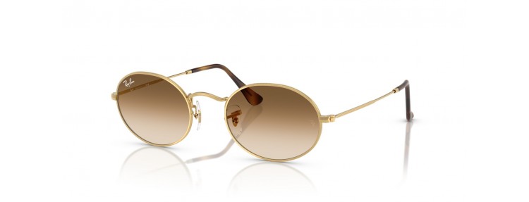 Ray-Ban RB3547 001/51 Oval - Doré...