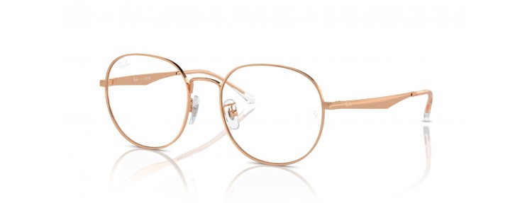 Ray-Ban RX6517D 3094 - Or rose - 55 mm