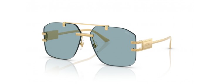 Versace VE2275 100280 - Or / Bleu -...