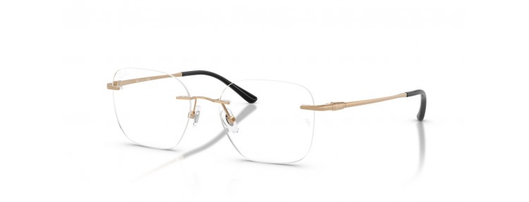 Ray-Ban RX8783D 1248 - Or rose - 52 mm