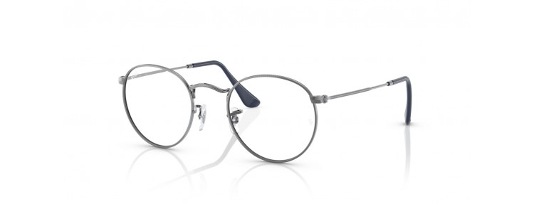 Ray-Ban RX3447V 2502 Round Metal -...