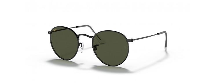 Ray-Ban RB3447 919931 Round Metal -...