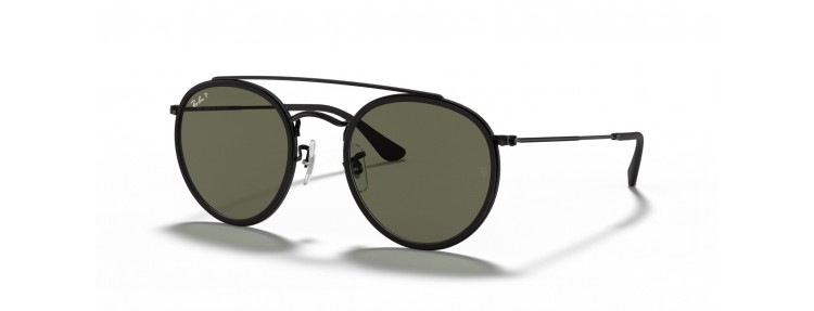 Ray-Ban RB3647N 002/58 - Noir / Vert...