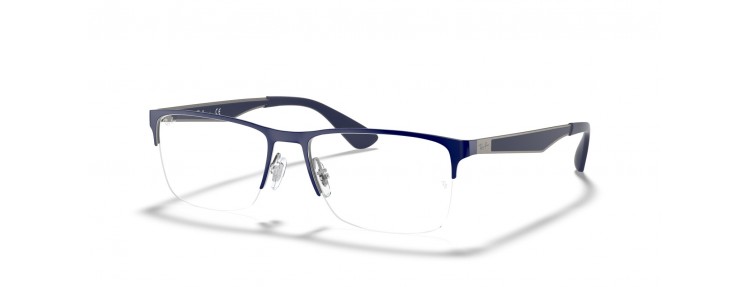 Ray-Ban RX6335 2947 - Bleu sur...