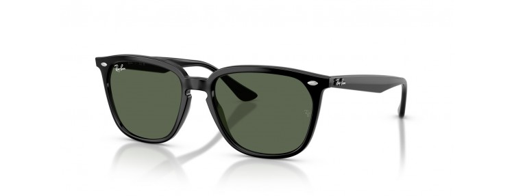 Ray-Ban RB4362 601/71 - Noir / Vert -...