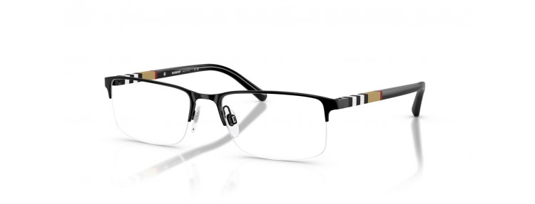 Burberry BE1282 1001 - Noir - 55 mm