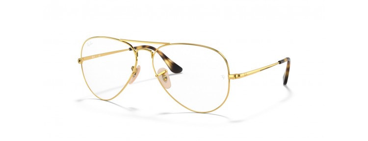Ray-Ban RX6489 2500 Aviator - Doré...
