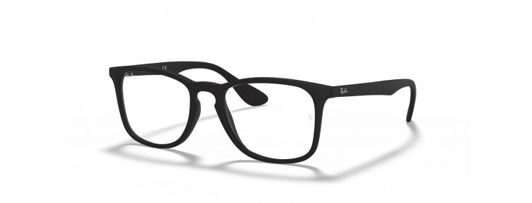 Ray-Ban RX7074 5364 - Caoutchouc noir...