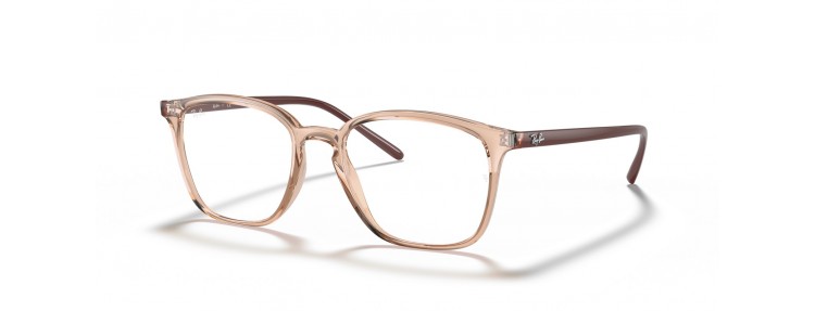 Ray-Ban RX7185 5940 - Marron clair -...