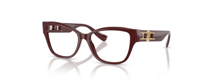 Versace VE3347 5515 - Rouge uni - 54 mm