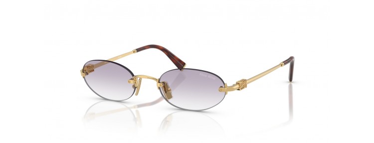 Miu Miu MU A54S 5AK04O - Or / Gris...