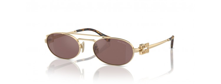 Miu Miu MU 54ZS ZVN70D - Or pâle /...