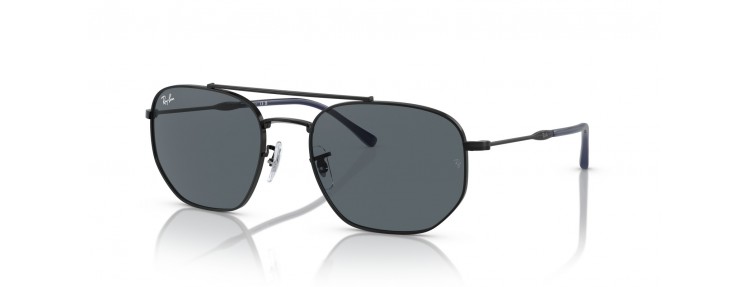 Ray-Ban RB3707 9257R5 - Noir / Bleu -...