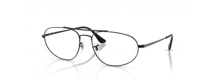 Ray-Ban RX6645 2509 - Noir - 57 / 60 mm